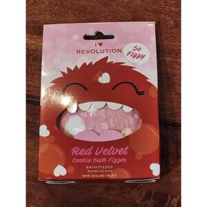 I Heart Revolution RED VELVET Cookie Bath Fizzer NEW